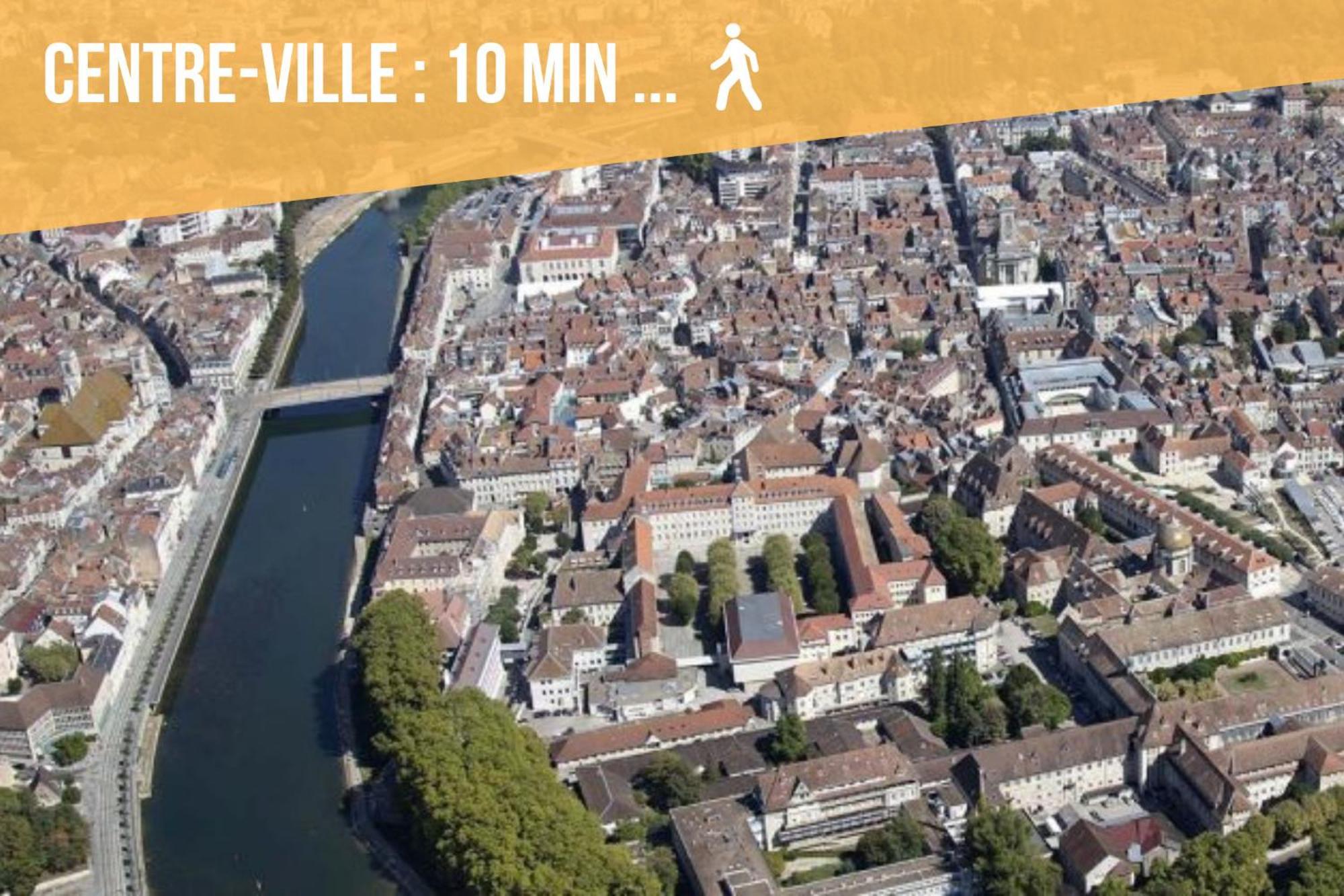 T3 Calme - Ideal Famille & Pros - Parking - Jardin - Wifi - Netflix Besançon Zewnętrze zdjęcie
